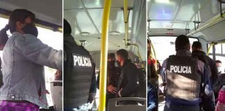 ¡Cochino! Agarran a hombre por "estimularse" frente a una mujer en un bus