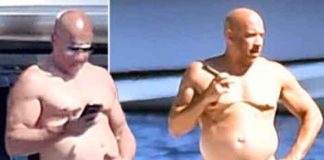 Vin Diesel demasiado "gordo"
