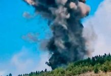 Entra en erupción un volcán en la isla española de La Palma