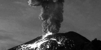 Alerta: Volcán Popocatépetl registra explosión con material incandescente
