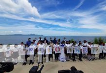 Lanzan en Managua proyecto ambiental para la protección del Lago Xolotlán Actividad ambiental en el Lago Xolotlán