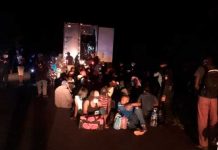 126 migrantes fueron abandonados dentro de un contenedor en Escuintla, Guatemala 126 migrantes abandonados dentro de un contenedor en Escuintla, Guatemala