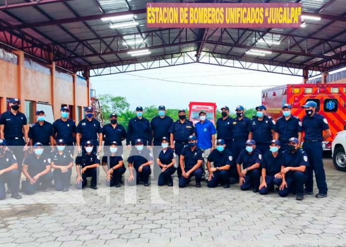 nicaragua, juigalpa, bomberos,