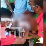 Hombre en estado de ebriedad se «raja» la cabeza tras caer de una silla nicaragua, carazo, accidente,