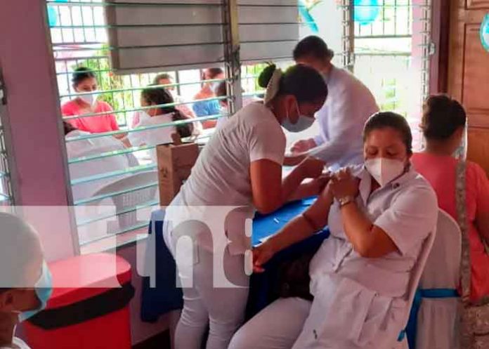 Jornada de vacunación a mujeres embarazadas en Nandaime