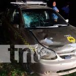 Peatón termina lesionado tras accidente de tránsito nicaragua, jalapa, accidente,
