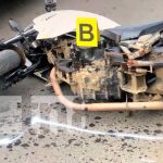 Motociclista sufre accidente de tránsito en Jalapa Motociclista sufre accidente de tránsito en Jalapa