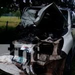 Fuerte accidente deja tres personas lesionadas en Juigalpa, Chontales Fuerte accidente deja tres personas lesionadas en Juigalpa, Chontales