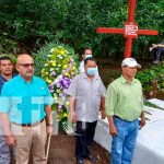 Llevan ofrendas florales a 23 años de la tragedia de Posoltega Llevan ofrendas florales a 23 años de la tragedia de Posoltega