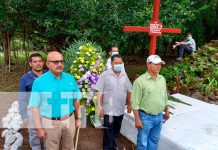 Llevan ofrendas florales a 23 años de la tragedia de Posoltega Llevan ofrendas florales a 23 años de la tragedia de Posoltega