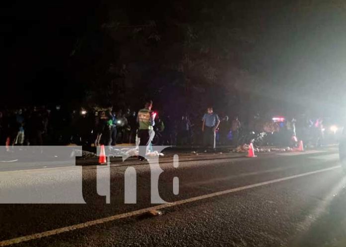 1 Vendedor fallece en un accidente de tránsito en Chinandega