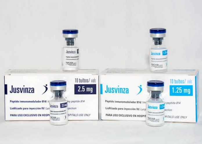 Conocé el fármaco cubano antiCovid-19 Jusvinza