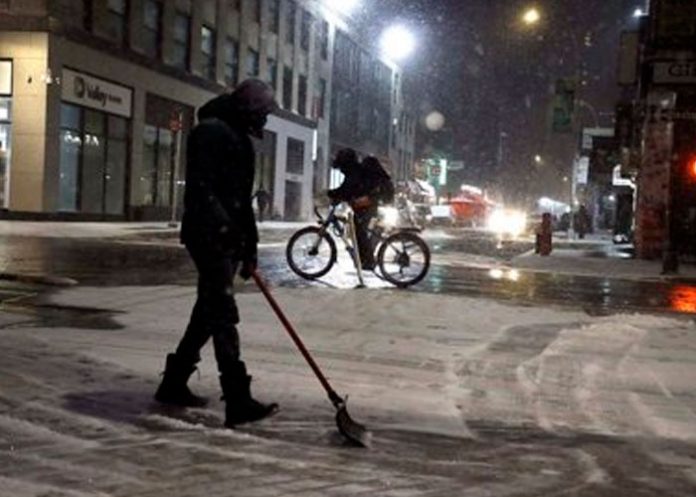 Decretan el estado de emergencia meteorológica en Nueva Jersey y Nueva York