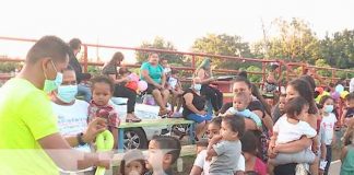 Niños disfrutan de tarde recreativa en homenaje al Che Guevara