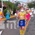 Color, música y alegría con desfile de comparsas en el Salvador Allende nicaragua, managua, familias,