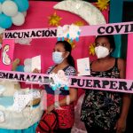 Ometepe: Embarazadas, puérperas y lactantes se inmunizan contra el COVID-19 Ometepe: Embarazadas, puérperas y lactantes se inmunizan contra el COVID-19