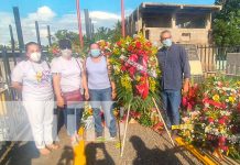 Conmemoran 44 aniversario del paso a la inmortalidad del «comandante Federico» nicaragua, granada, Comandante Federico,