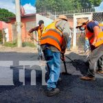 Asfaltan siete calles del barrio Villa Austria en Managua Asfaltan siete calles del barrio Villa Austria en Managua