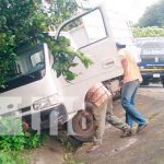 Desperfectos mecánicos provocan accidente en la Isla de Ometepe Desperfectos mecánicos provocan accidente en la Isla de Ometepe