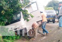Desperfectos mecánicos provocan accidente en la Isla de Ometepe