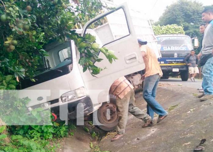 Desperfectos mecánicos provocan accidente en la Isla de Ometepe