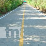 Entregan 400 metros lineales de calles adoquinadas en Nagarote