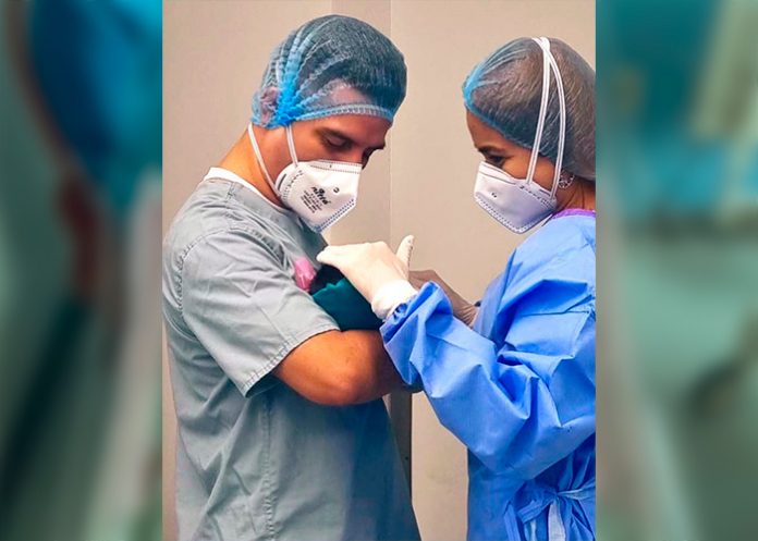 Un ángel llegó a la vida de Osman Flores: ya es papá