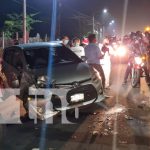 Fuerte accidente en carretera sur deja a tres personas lesionadas Fuerte accidente en carretera sur deja a tres personas lesionadas
