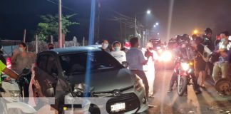 Fuerte accidente en carretera sur deja a tres personas lesionadas