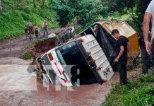 nicaragua, waslala, ahogados, vuelco,