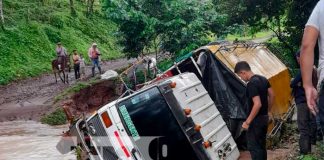 nicaragua, waslala, ahogados, vuelco,