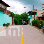 Pobladores estrenan calles adoquinadas en el barrio Cristo del Rosario, Ocotal Pobladores estrenan calles adoquinadas en el barrio Cristo del Rosario, Ocotal