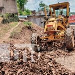 Avanza reparación de las calles de Río Blanco, Matagalpa Avanza reparación de las calles de Rio Blanco, Matagalpa
