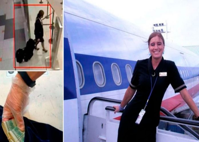 Azafata argentina de American Airlines detenida por contrabando