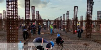 A buen ritmo avanza la construcción del Hospital Nuevo Amanecer, en Bilwi