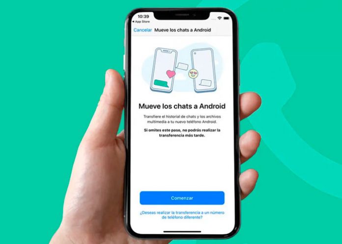 4.1 Ya puedes transferir tus chats de WhatsApp de iPhone a Android