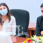 Parlamento de Nicaragua y sistema educativo reciben a Sacha Llorenti