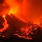 Erupción del Volcán Cumbre Vieja sigue desatando su furia