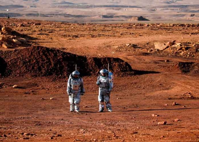 7.1/ Astronautas simulan