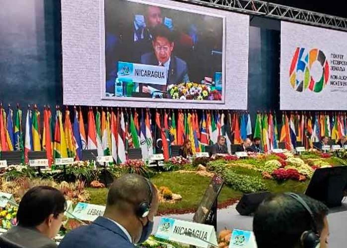 Nicaragua participa en el encuentro de Movimiento de Países No Alineados