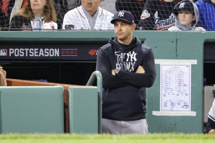aaron, boone, yankees, nueva, york, béisbol,