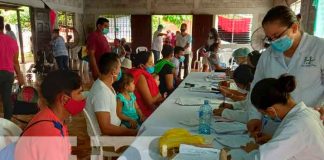 Continúan habilitados puestos de vacunación contra el COVID 19 en El Viejo