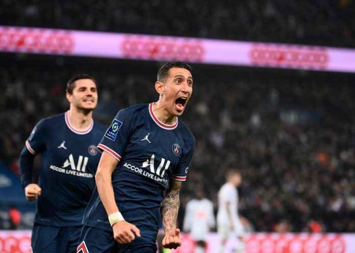 di maría, psg, lionel, messi,