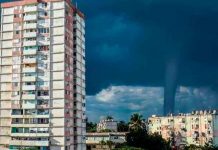 ¡Impresionante! Captan tornado marino frente a las costas en Cuba