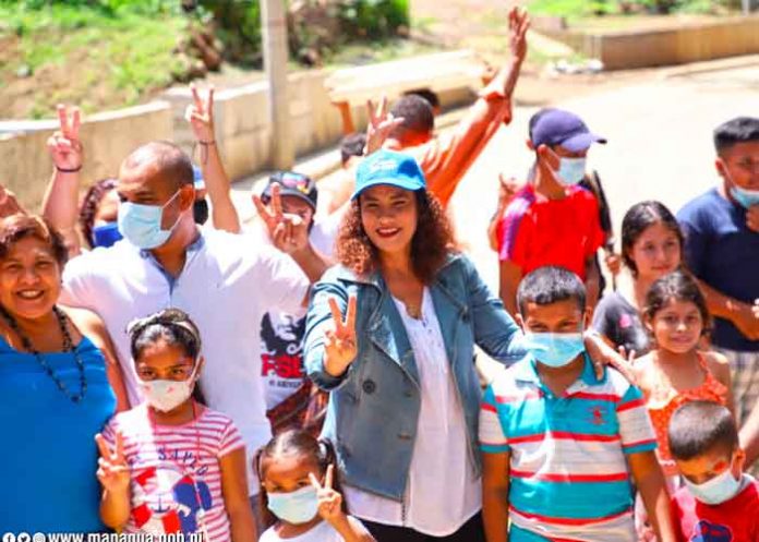 a3 Construyen calle de concreto hidráulico en zona rural de Managua