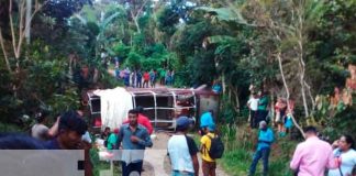 Accidente en Rancho Grande
