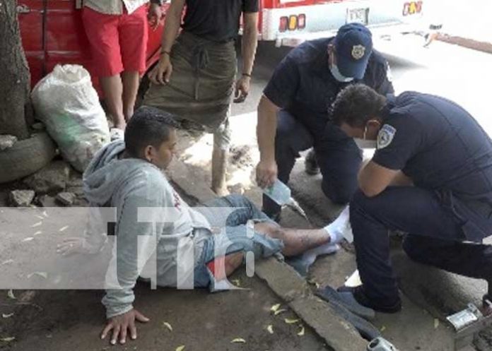 accidente-managua-8722 Escena de accidente de tránsito en Managua