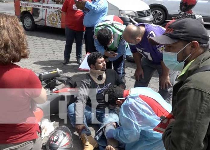 Accidente en Managua