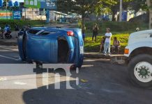 Accidente de tránsito en la Carretera Nueva a León