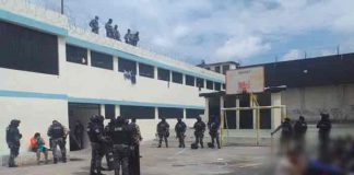 Amotinamiento en una prisión de Ecuador concluye sin heridos